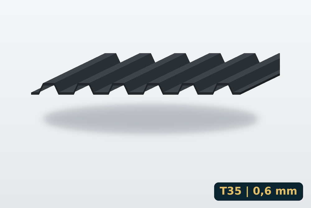 Trapézlemez T35 0,6 mm
